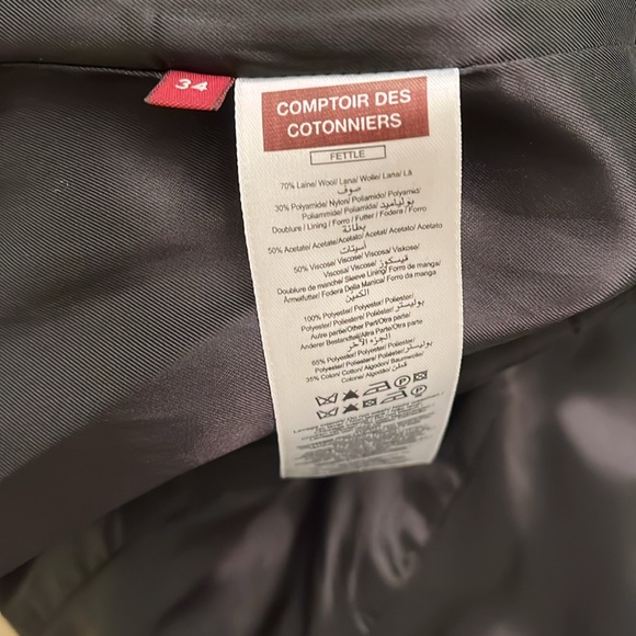 Comptoir des Cotonniers Wool Coat - Picture 6 of 6